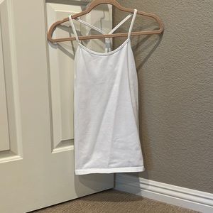 Lululemon white tank